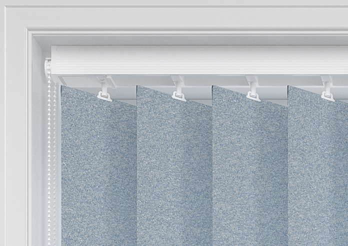 Shimmer (Blackout), Blue Eclipse - Vertical Blind - Image 8